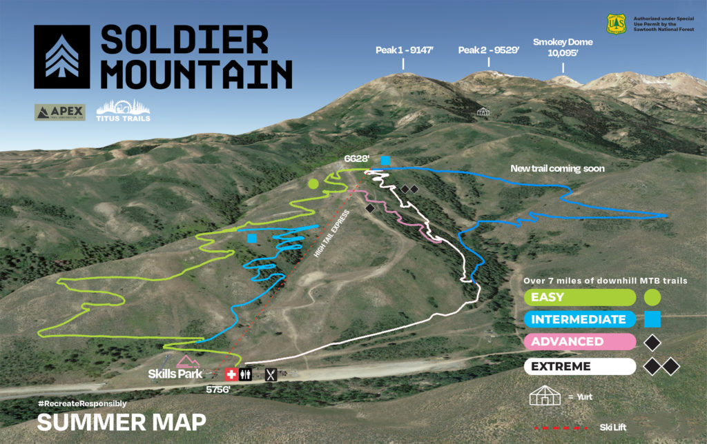 soldier mountain bike park